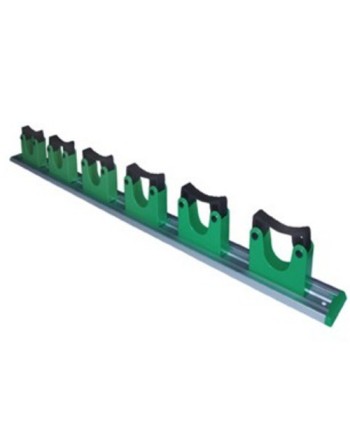 UNGER HO700 HangUp Tool Rack 28" (6 Holders), Case: 5, Priced PerCS - [DefendUse.com] - HO700 - Unger Commercial Cleaning