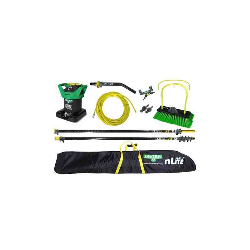 UNGER UHPK2 HydroPower Ultra Advanced Carbon 33' Kit, Case: 1, Priced PerCS - [DefendUse.com] - UHPK2 - Unger Commercial Cleanin