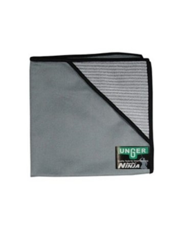 UNGER MN40U Ninja Micro Wipe Cloth 16" x 16, Case: 5, Priced PerCS - [DefendUse.com] - MN40U - Unger Commercial Cleaning