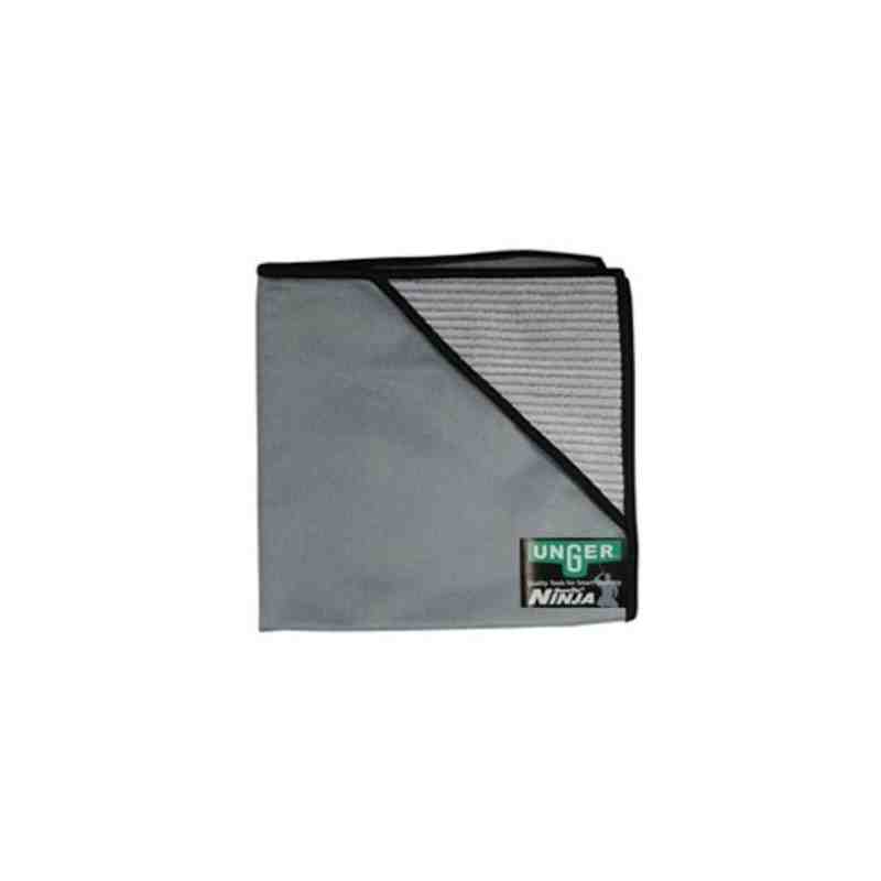 UNGER MN40U Ninja Micro Wipe Cloth 16" x 16, Case: 5, Priced PerCS - [DefendUse.com] - MN40U - Unger Commercial Cleaning