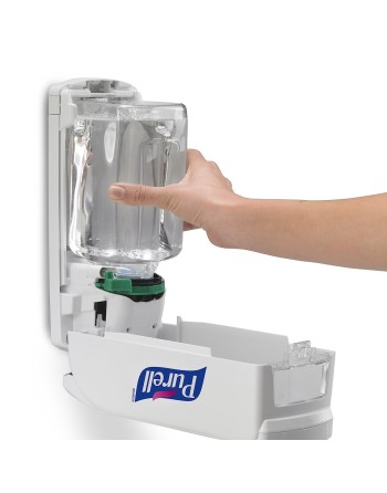 PURELL 8820-06 ADX-12™ Dispenser, Push, 1250 ml Cap. Colour: White - [DefendUse.com] - 8820-06 - Purell Hand Sanitizer Wall Disp