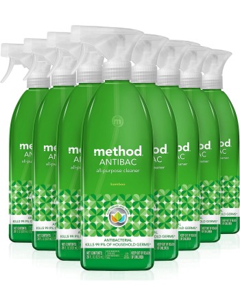 Method Antibacterial All-Purpose Cleaner Spray, Case of 8 - [DefendUse.com] - 00562 - Method