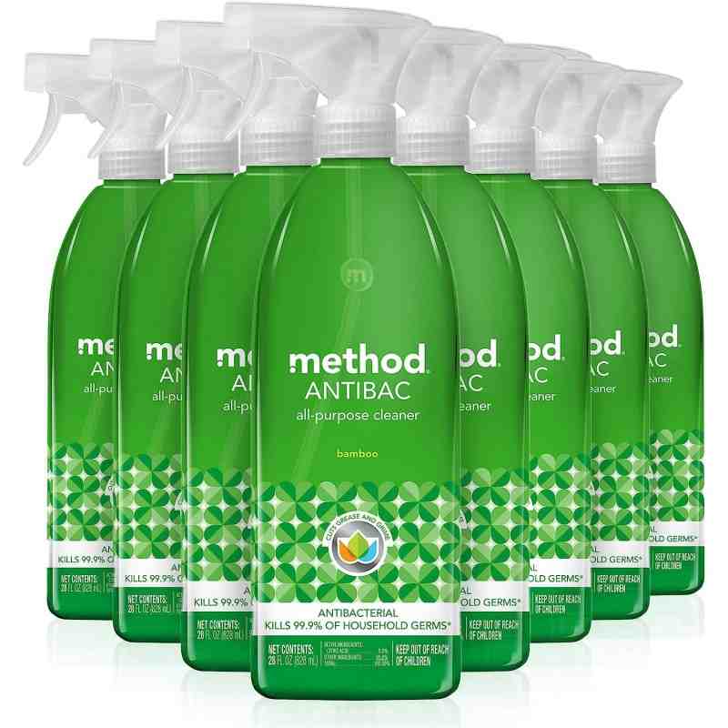 Method Antibacterial All-Purpose Cleaner Spray, Case of 8 - [DefendUse.com] - 00562 - Method