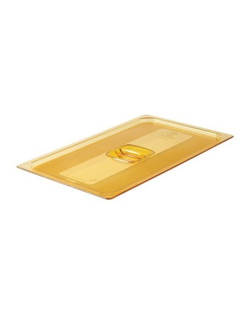 RUBBERMAID FG234P00AMBR  Food Pan - Hot Cover Only Full Size-Amber - [DefendUse.com] - FG234P00AMBR - Food Service