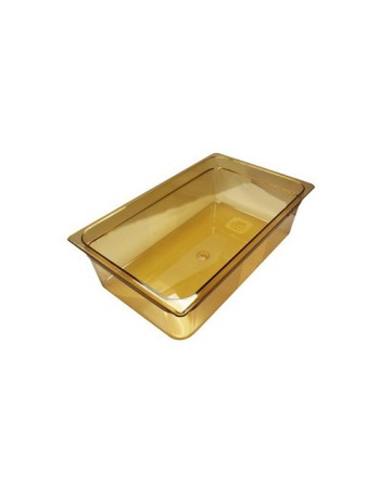 RUBBERMAID FG232P00AMBR  Food Pan - Hot Full Size - 6" Depth-Amber - [DefendUse.com] - FG232P00AMBR - Food Service