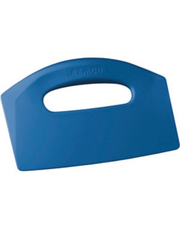 REMCO 69603 Scraper - Bench - One-Piece - PE - 8.3x5.2x0.2" -Blue - [DefendUse.com] - 69603 - Remco Commercial Cleaning