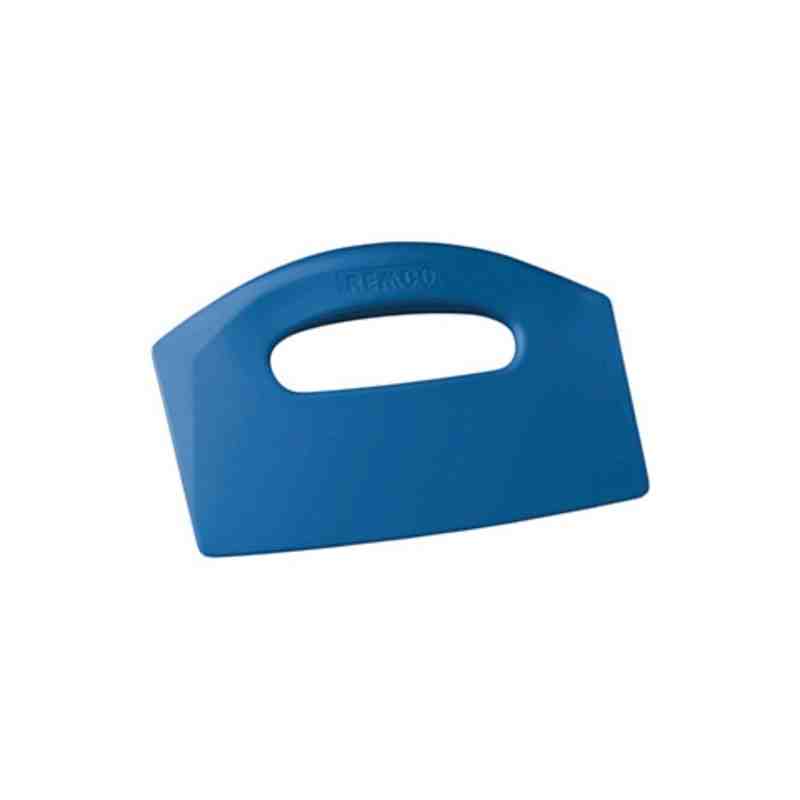 REMCO 69603 Scraper - Bench - One-Piece - PE - 8.3x5.2x0.2" -Blue - [DefendUse.com] - 69603 - Remco Commercial Cleaning