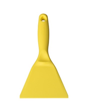 REMCO 69626 Scraper - Bench - One-Piece - PP - 4.3x9.8" - Yellow - [DefendUse.com] - 69626 - Remco Commercial Cleaning