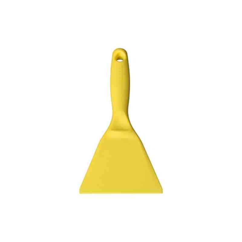 REMCO 69626 Scraper - Bench - One-Piece - PP - 4.3x9.8" - Yellow - [DefendUse.com] - 69626 - Remco Commercial Cleaning