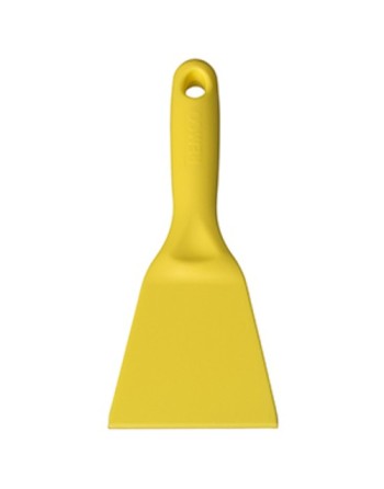 REMCO 69616 Scraper - One-Piece - PP - 3x3x8.1" - Yellow - [DefendUse.com] - 69616 - Remco Commercial Cleaning