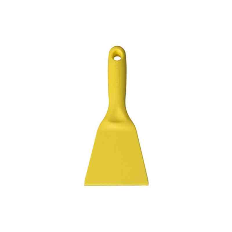 REMCO 69616 Scraper - One-Piece - PP - 3x3x8.1" - Yellow - [DefendUse.com] - 69616 - Remco Commercial Cleaning