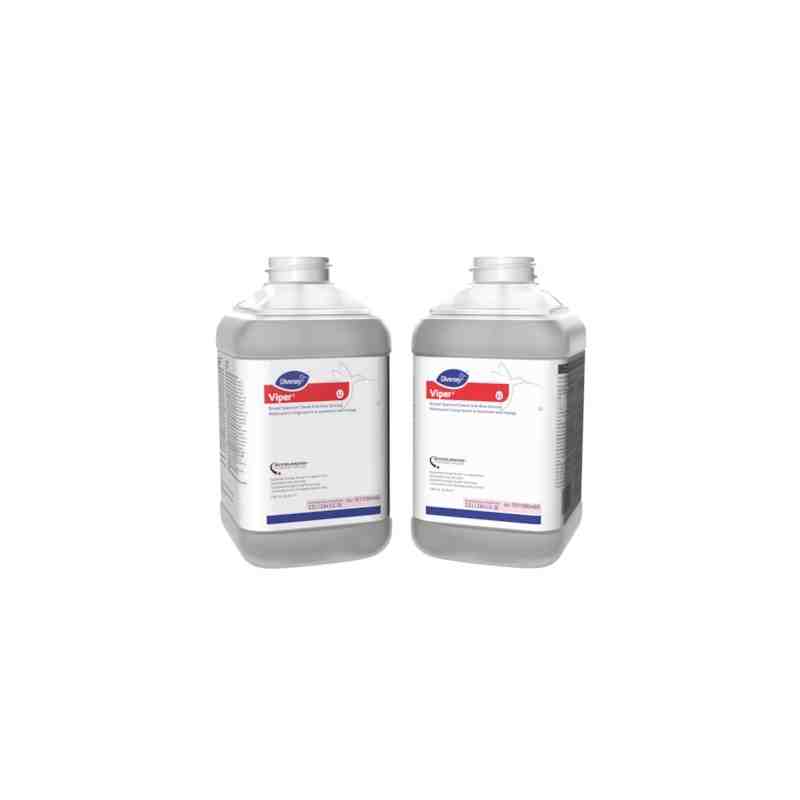 Diversey 101100460 Viper Broad Spectrum Cleaner And No-Rinse Sanitizer, 2.5 L J-Fill, 2/CT - [DefendUse.com] - 101100460 - Diver