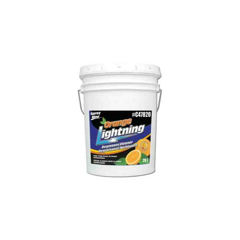 SPRAY NINE C47820 Orange Lightning Multi-Purpose Cleaner, Pail - [DefendUse.com] - C47820 - Spray Nine®