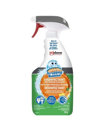 SC JOHNSON 334878 Scrubbing Bubbles® Disinfecting Restroom Cleaner, Case of 12 - [DefendUse.com] - 334878 - Scrubbing Bubbles® P