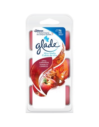 SC JOHNSON 62300714589 Glade Wax Melts - Apple Cinnamon - 8/6ct Case: 48 x 6ct - [DefendUse.com] - 62300714589 - Glade® SC Johns