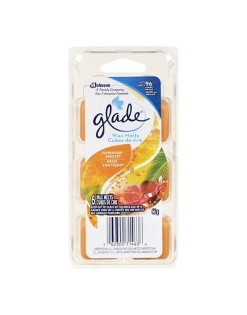 SC JOHNSON 62300714633 Glade Wax Melts - Hawaiian Breeze - 6pk/8ct Case: 48 x 6ct - [DefendUse.com] - 62300714633 - Glade® SC Jo