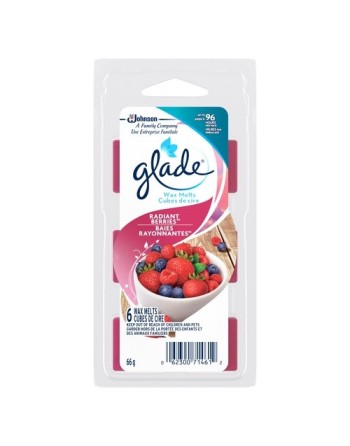 SC JOHNSON 62300714619 Glade Wax Melts - Radiant Berries - 6pk/8ct Case: 48 x 6ct - [DefendUse.com] - 62300714619 - Glade® SC Jo