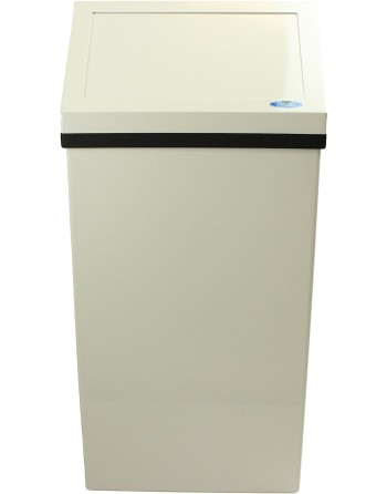 FROST 303 Wall-Mounted Waste Receptacle, 11G, 16" x 7.5" x 33" w/Liner - [DefendUse.com] - 303 - Frost Commercial Cleaning