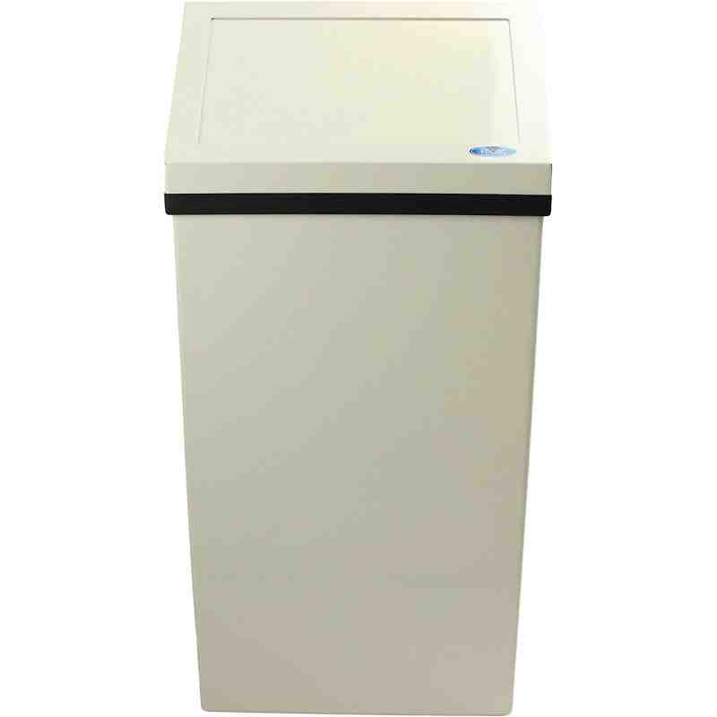 FROST 303 Wall-Mounted Waste Receptacle, 11G, 16" x 7.5" x 33" w/Liner - [DefendUse.com] - 303 - Frost Commercial Cleaning