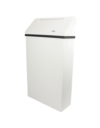 FROST 304-NL Wall Mounted Waste Receptacle, 17G,  21x8x38" - [DefendUse.com] - 304-NL - Frost Commercial Cleaning