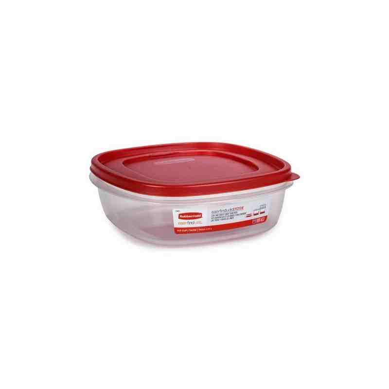 RUBBERMAID Housewares 2030328  Easy Find Lid Vent - 3cups/710ml - Racer Red [1777086], Case: 4 - [DefendUse.com] - 2030328 - Rub