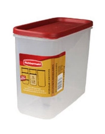 RUBBERMAID Housewares 2168228  Food Storage Container 21 Cup - Red, Case: 2 - [DefendUse.com] - 2168228 - Rubbermaid Housewares