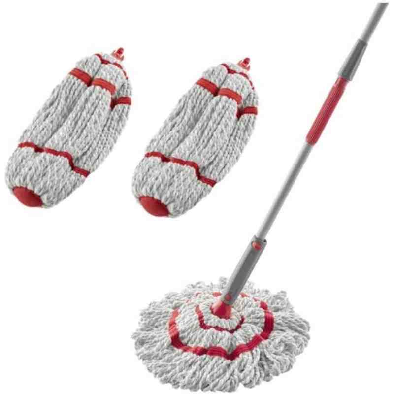 RUBBERMAID Housewares 2104525  Microfiber Twist Mop, Case: 4 - [DefendUse.com] - 2104525 - Rubbermaid Housewares