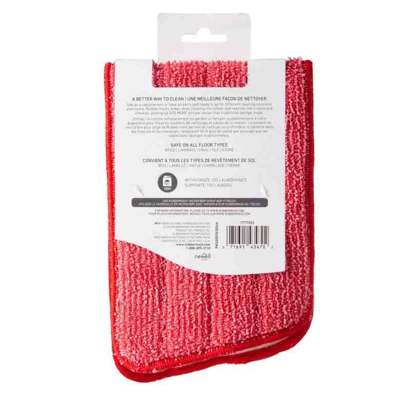 RUBBERMAID Housewares 1777203  Reveal Cleaning Pad Only - Red, Case: 8 - [DefendUse.com] - 1777203 - Rubbermaid Housewares