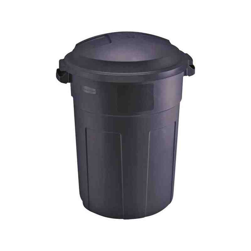 RUBBERMAID Housewares FG289487BLAZB  Roughneck 32G Trash Can - Blue, Case: 8 - [DefendUse.com] - FG289487BLAZB - Rubbermaid Hous