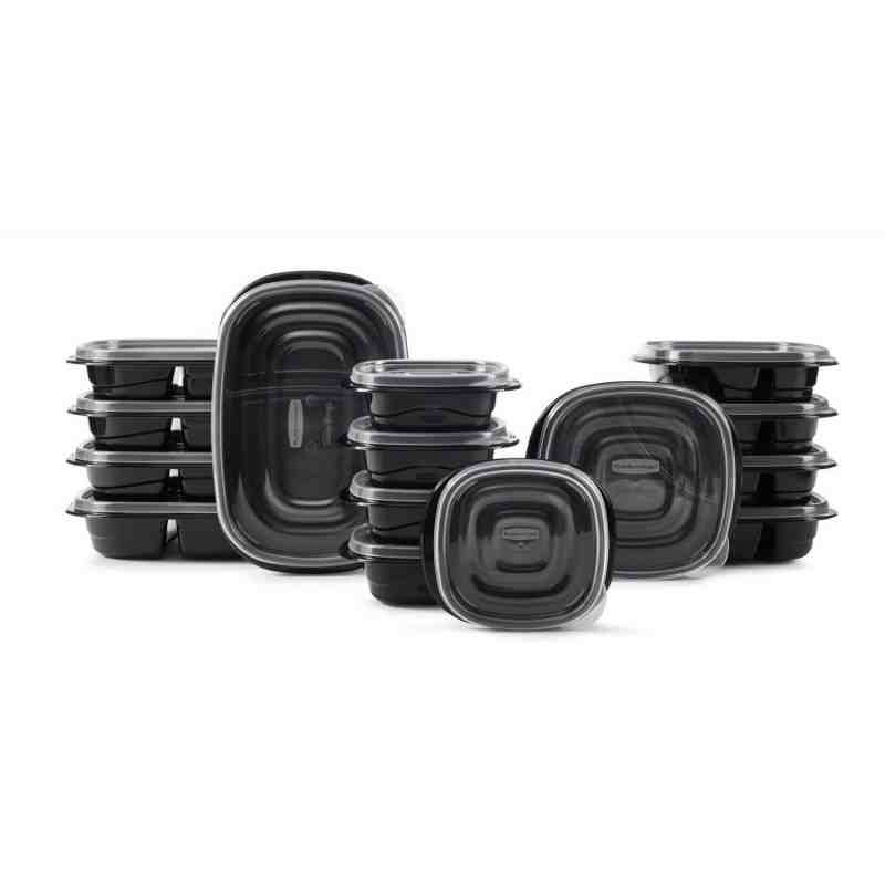 RUBBERMAID Housewares 2117366  VP TKA 30PC -BLA, Case: 2 - [DefendUse.com] - 2117366 - Rubbermaid Housewares