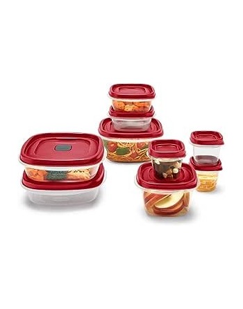 RUBBERMAID Housewares 2066483  SET EFL 18PC W VENTS-RACRD, Case: 2 - [DefendUse.com] - 2066483 - Rubbermaid Housewares