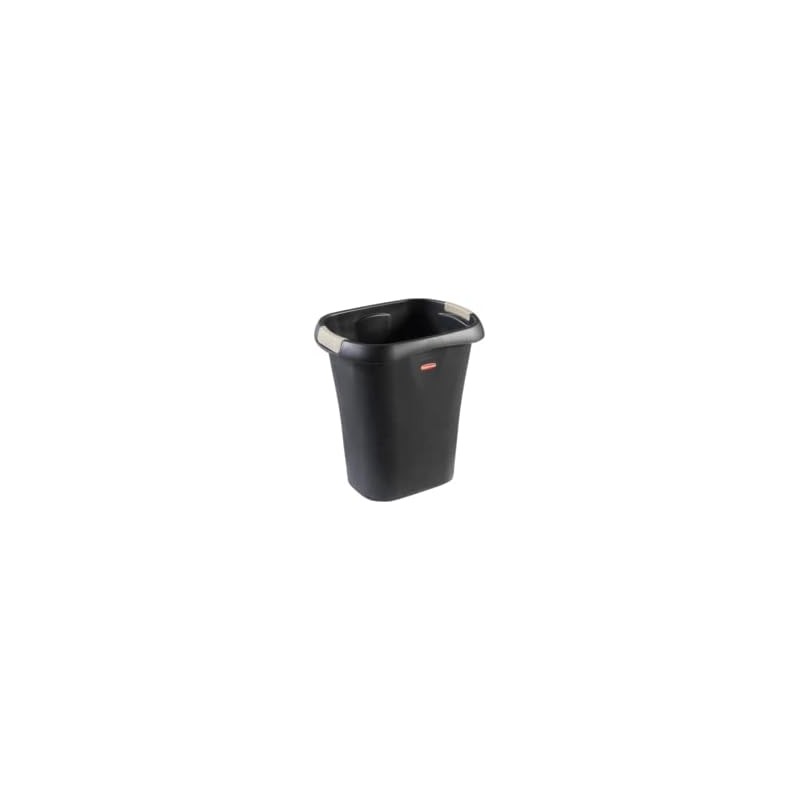 RUBBERMAID Housewares 1835854  Rubbermaid 30L LinerLock Wastebasket - Black, Case: 1 - [DefendUse.com] - 1835854 - Rubbermaid Ho