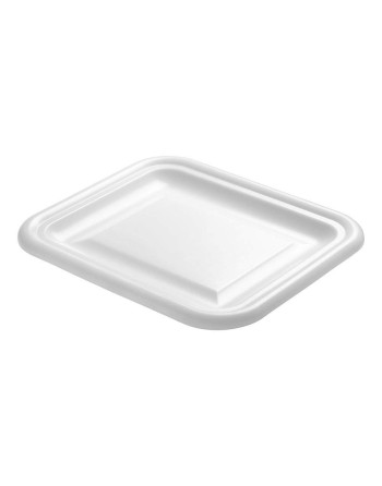 Rubbermaid FG361600WHT Food/Tote Lid for FG3690 Box - White - [DefendUse.com] - FG361600WHT - Totes / Bins