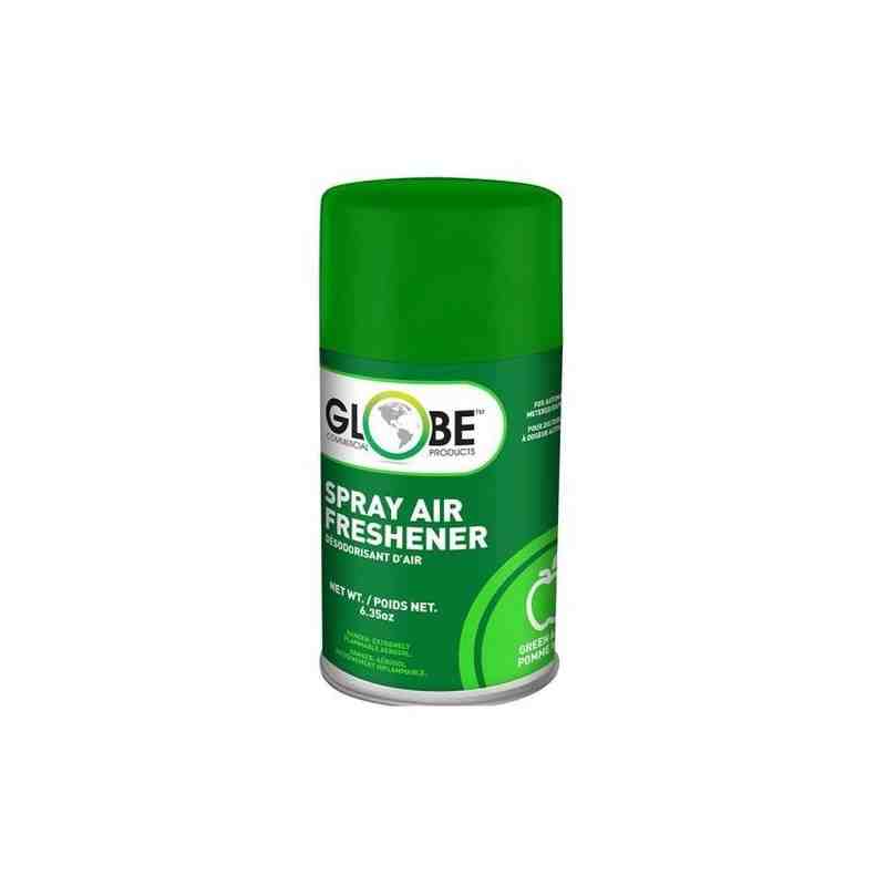 GLOBE 3803 Air Freshener -Metered-Air-Pro Refill 180g-Green Apple, Case: 12 - [DefendUse.com] - 3803 - Washroom Care