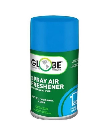 GLOBE 3802 Air Freshener -Metered-Air-Pro Refill 180g-Linen Fresh, Case: 12 - [DefendUse.com] - 3802 - Washroom Care