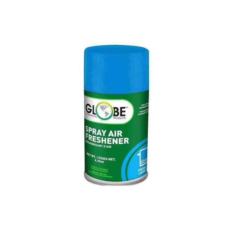 GLOBE 3802 Air Freshener -Metered-Air-Pro Refill 180g-Linen Fresh, Case: 12 - [DefendUse.com] - 3802 - Washroom Care