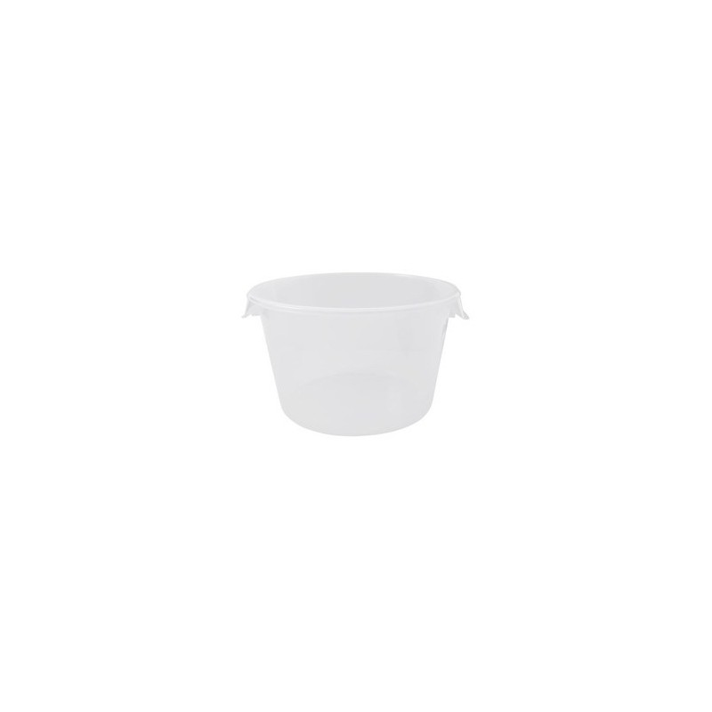 Rubbermaid FG572624CLR Round Storage Container 12qt - Clear - [DefendUse.com] - FG572624CLR - Round Food Containers