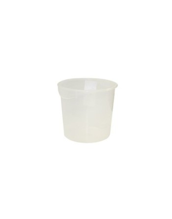 Rubbermaid FG572724CLR Round Storage Container 18qt - Clear - [DefendUse.com] - FG572724CLR - Round Food Containers