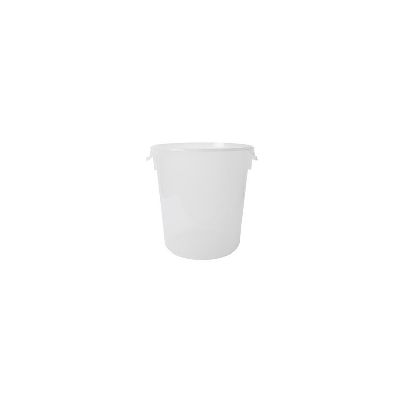 Rubbermaid FG572824CLR Round Storage Container 22qt - Clear - [DefendUse.com] - FG572824CLR - Round Food Containers