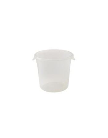 Rubbermaid FG572124CLR Round Storage Container 4qt - Clear - [DefendUse.com] - FG572124CLR - Round Food Containers