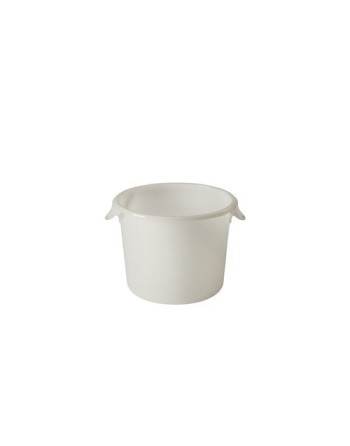 Rubbermaid FG572300WHT Round Storage Container 6qt - White - [DefendUse.com] - FG572300WHT - Round Food Containers