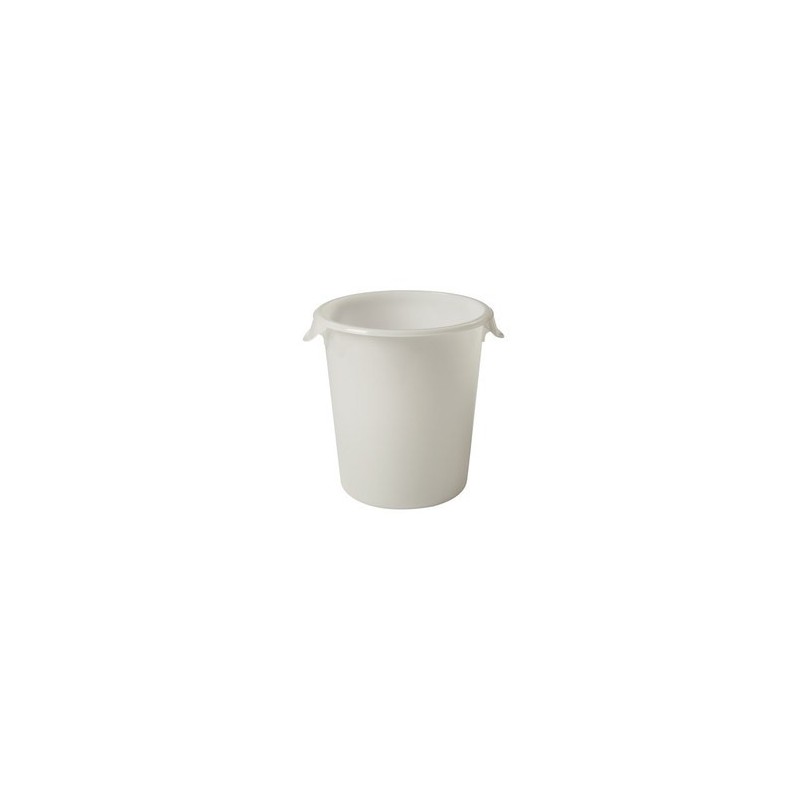 Rubbermaid FG572400WHT Round Storage Container 8qt - White - [DefendUse.com] - FG572400WHT - Round Food Containers