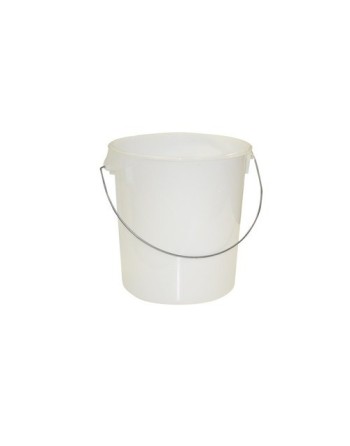 Rubbermaid FG572900WHT Round Storage Container w/Bail 22qt - White - [DefendUse.com] - FG572900WHT - Round Food Containers