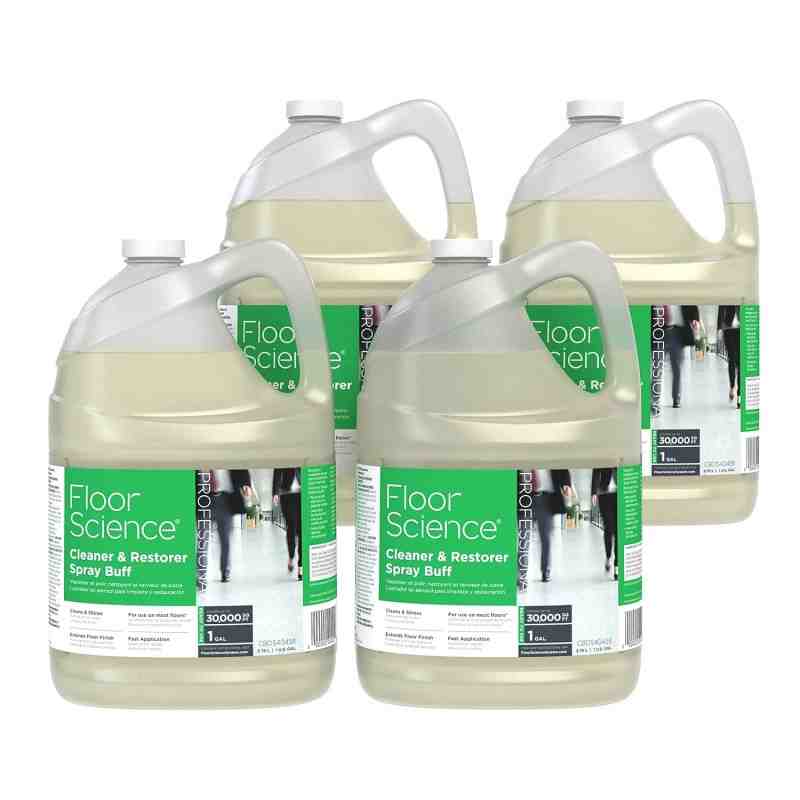 Diversey CBD540458 Floor Science Cleaner & Restorer Spray Buff, Case of 4/3.78L - [DefendUse.com] - CBD540458 - Floor Cleaners