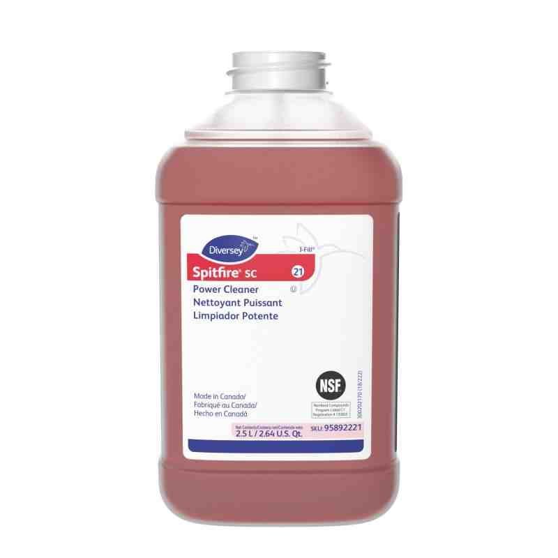 Diversey 95892221 Spitfire® SC Power Cleaner. 2.5 Liter J-Fill, Case of 2 - [DefendUse.com] - 95892221 - Diversey Holdings Clean