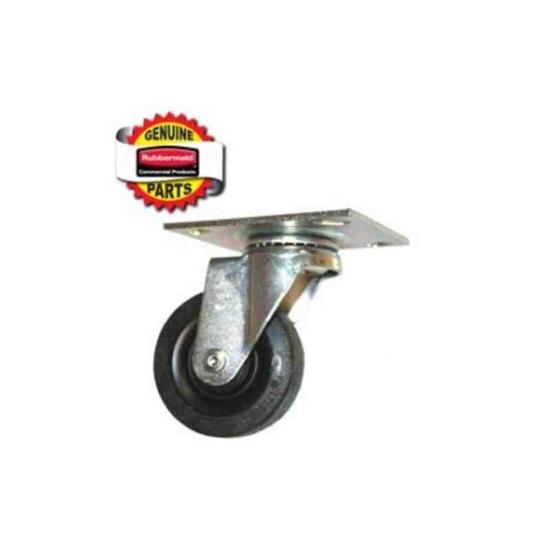 RUBBERMAID Special Made FG1005L40000 Part - 3 1/2" Caster w/Hardware - [DefendUse.com] - FG1005L40000 - Rubbermaid Special Made