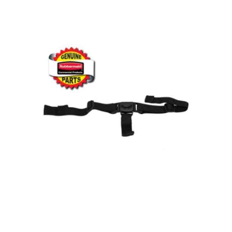 RUBBERMAID Special Made FG7806L8BLA Part - 3 Point Strap For High Chair - Black - [DefendUse.com] - FG7806L8BLA - Rubbermaid Spe