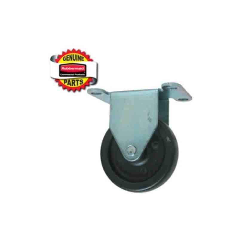 RUBBERMAID Special Made FG3600L50000 Part - 3" Rigid Plate Caster - [DefendUse.com] - FG3600L50000 - Rubbermaid Special Made