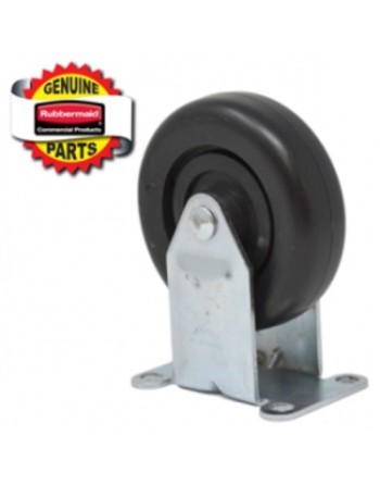 RUBBERMAID Special Made FG4608L40000 Part - 4" Rigid Caster - [DefendUse.com] - FG4608L40000 - Rubbermaid Special Made