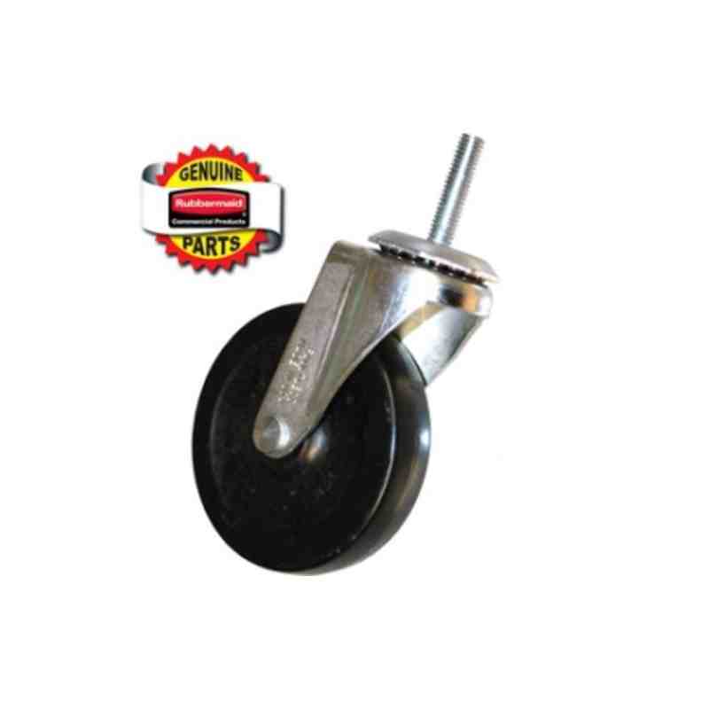 RUBBERMAID Special Made FG1304L30000 Part - 4" Stem Caster - [DefendUse.com] - FG1304L30000 - Rubbermaid Special Made